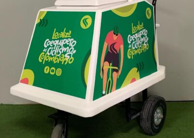 Alquiler de Carritos Personalizados con la Marca de tu Empresa. Paletas Publicitarias, Paletas Artesanales, Paletas de Fruta.